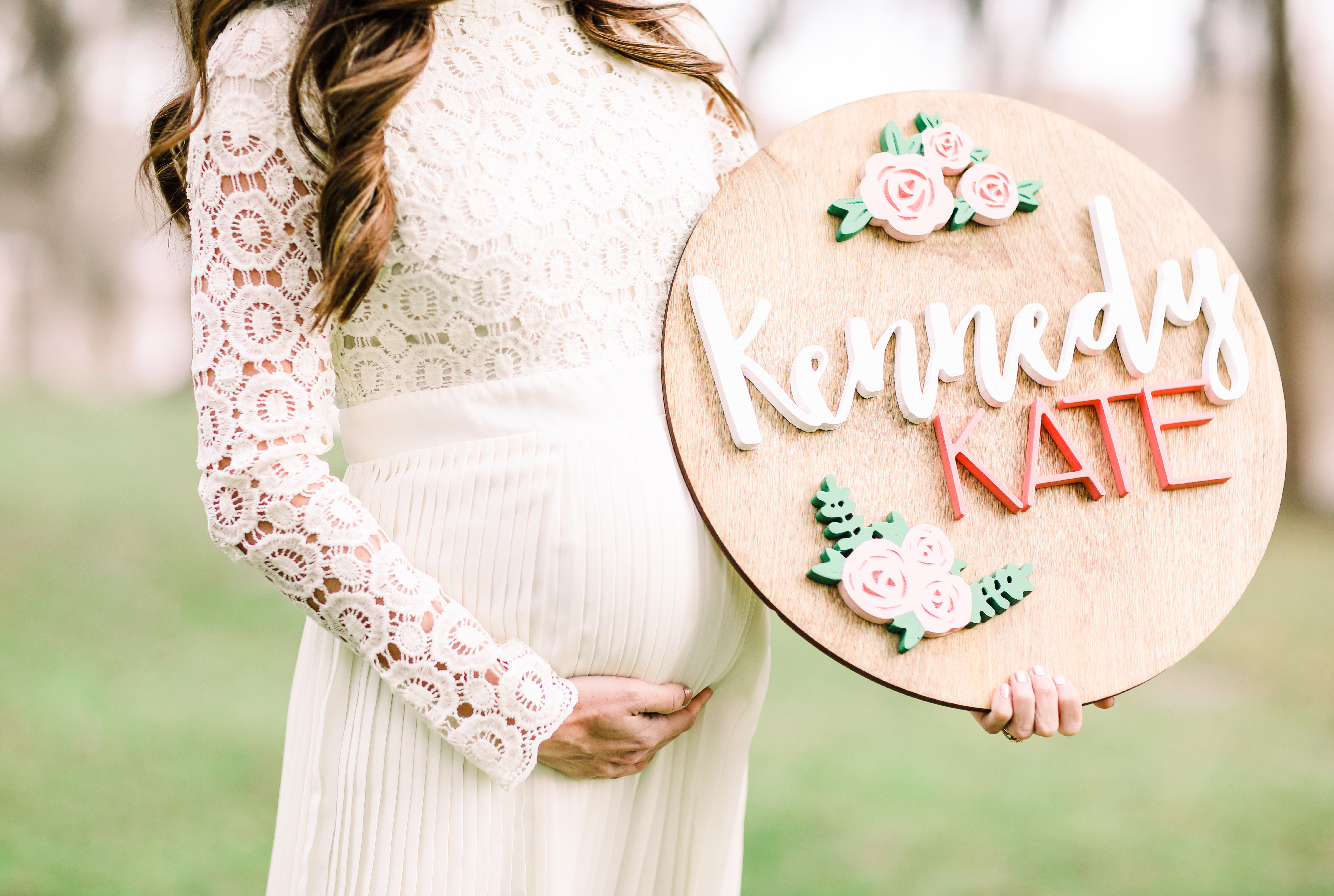 A small preview of waiting on little Kennedy Kate!